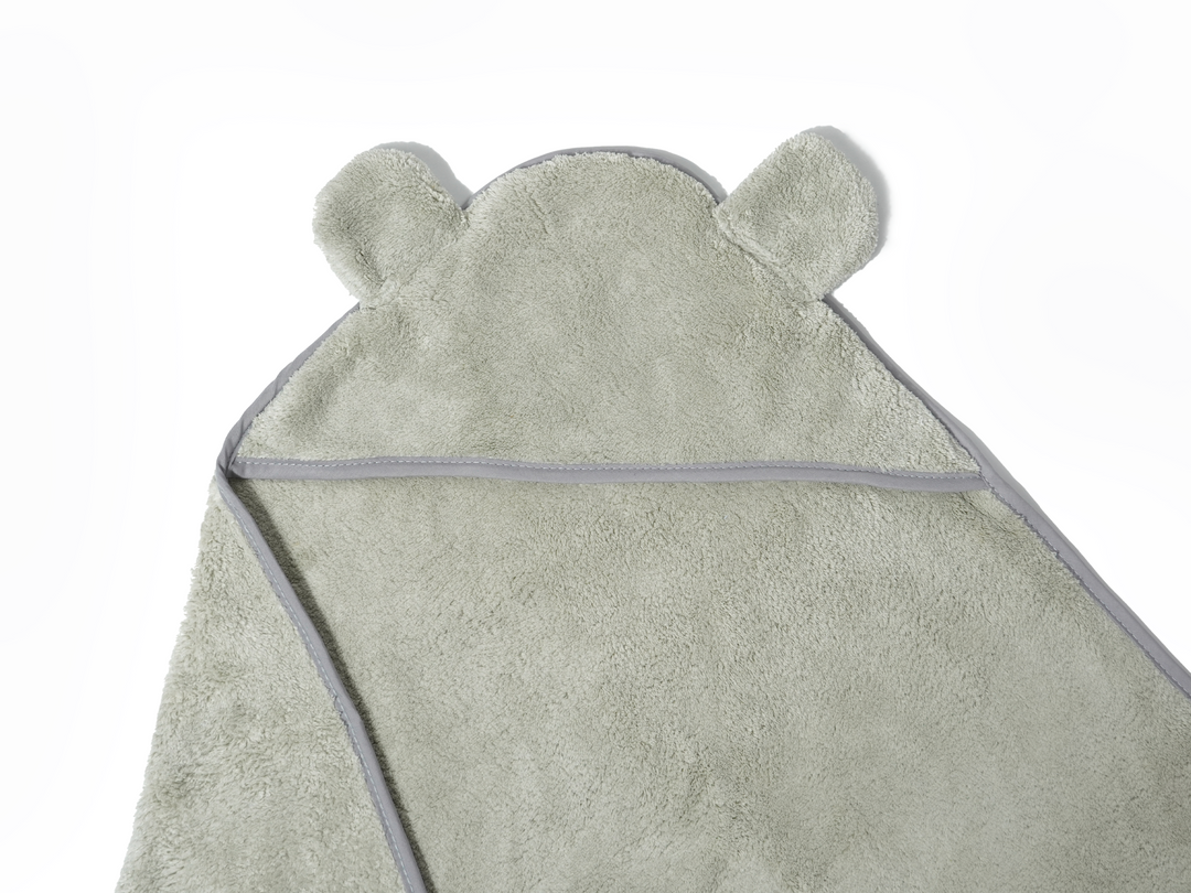 Hooded Bath Towel (Sage)
