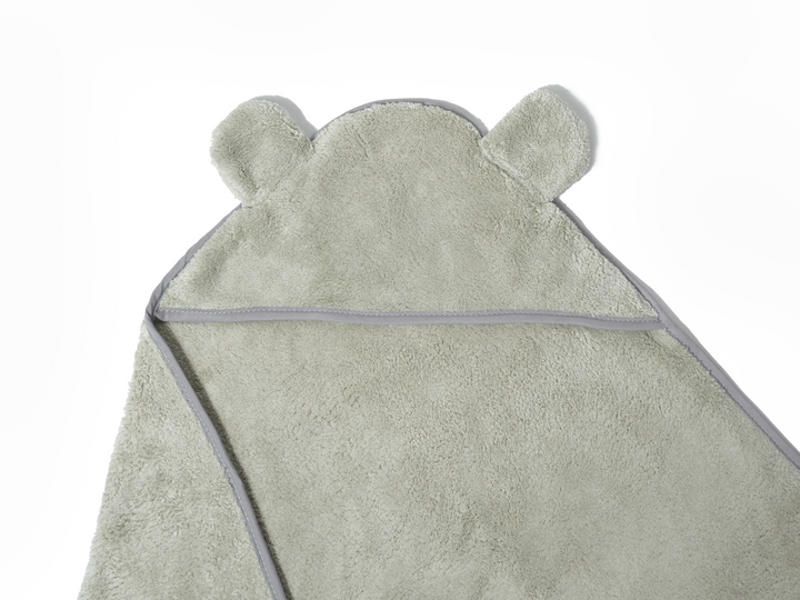 Hooded Bath Towel (Sage)