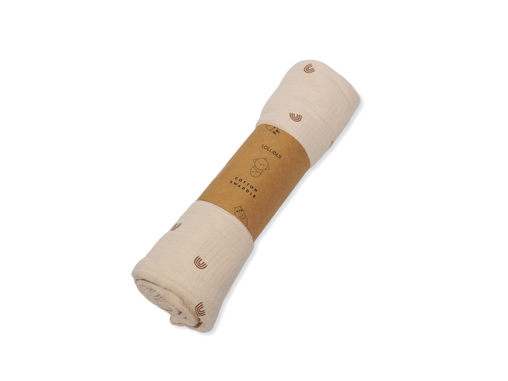 Baby Muslin Swaddle (Rainbow)