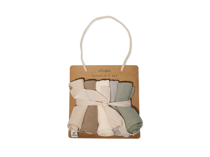 Baby Washcloth Set of 5