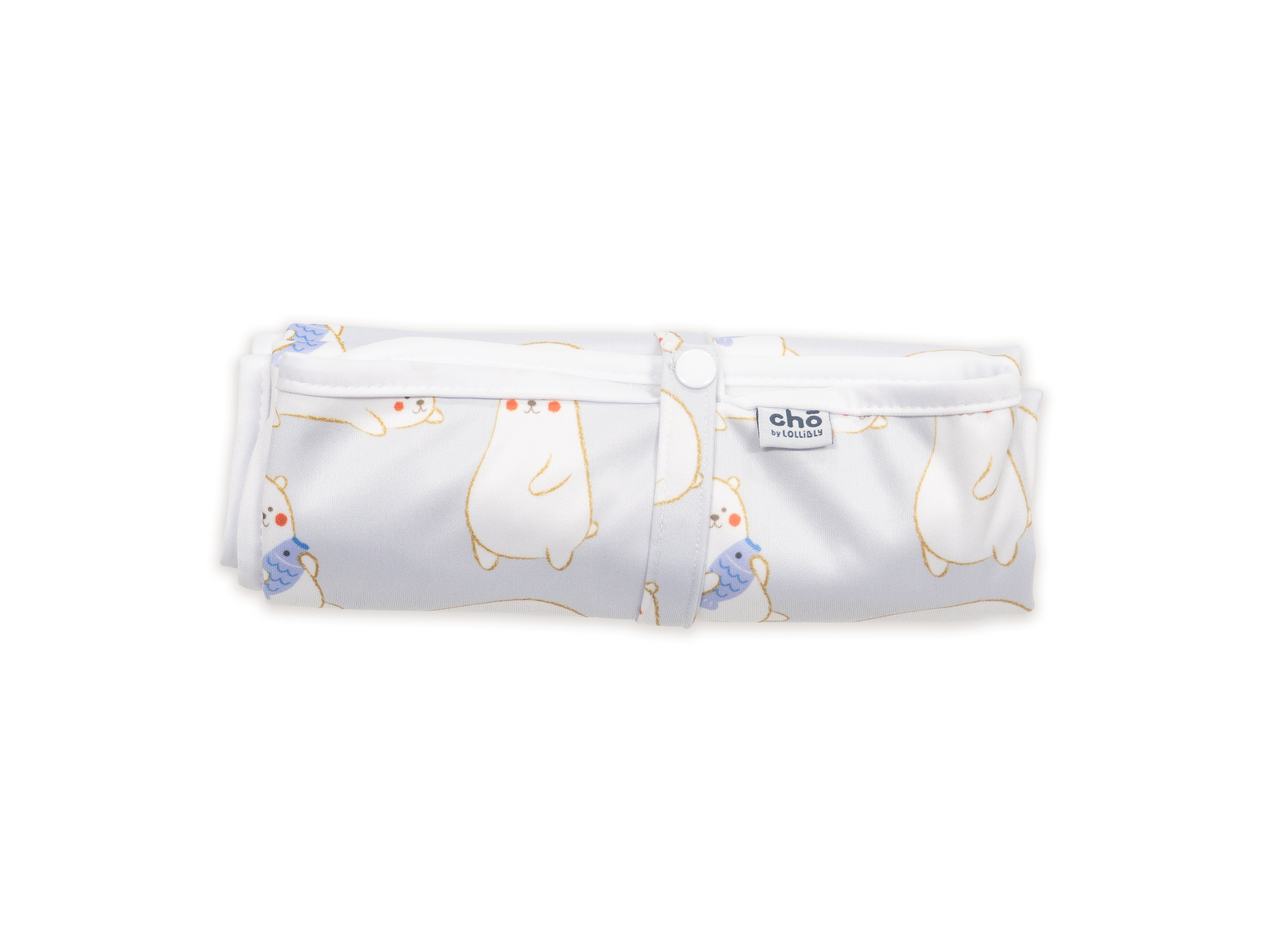 Cho Portable Changing Mat: Maru Bear Frost (50 x 70cm)