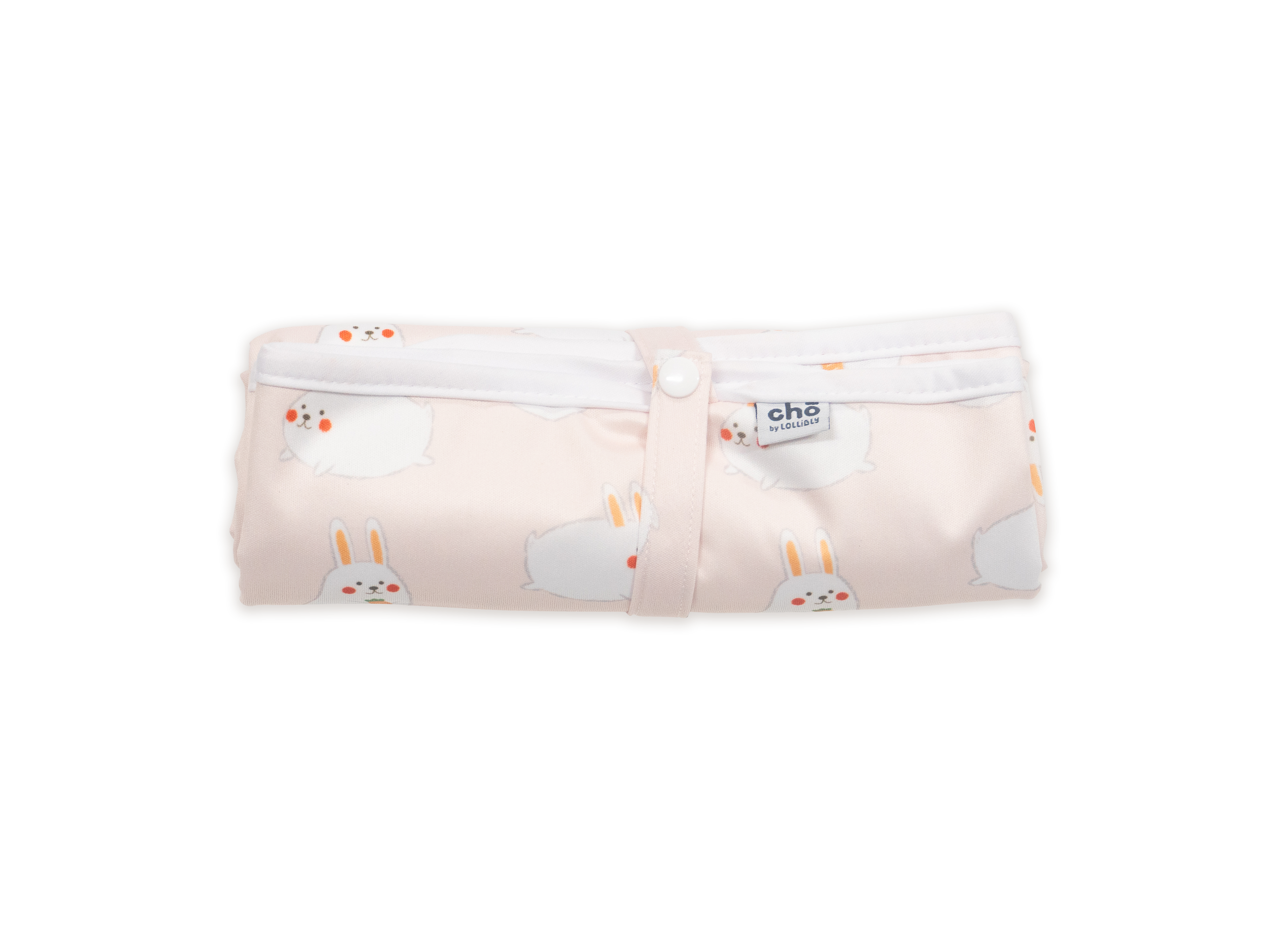 Momo Bunny Bundle: 1 Cho Cushion (M) + 2 Wet Bags + 2 Changing Mats